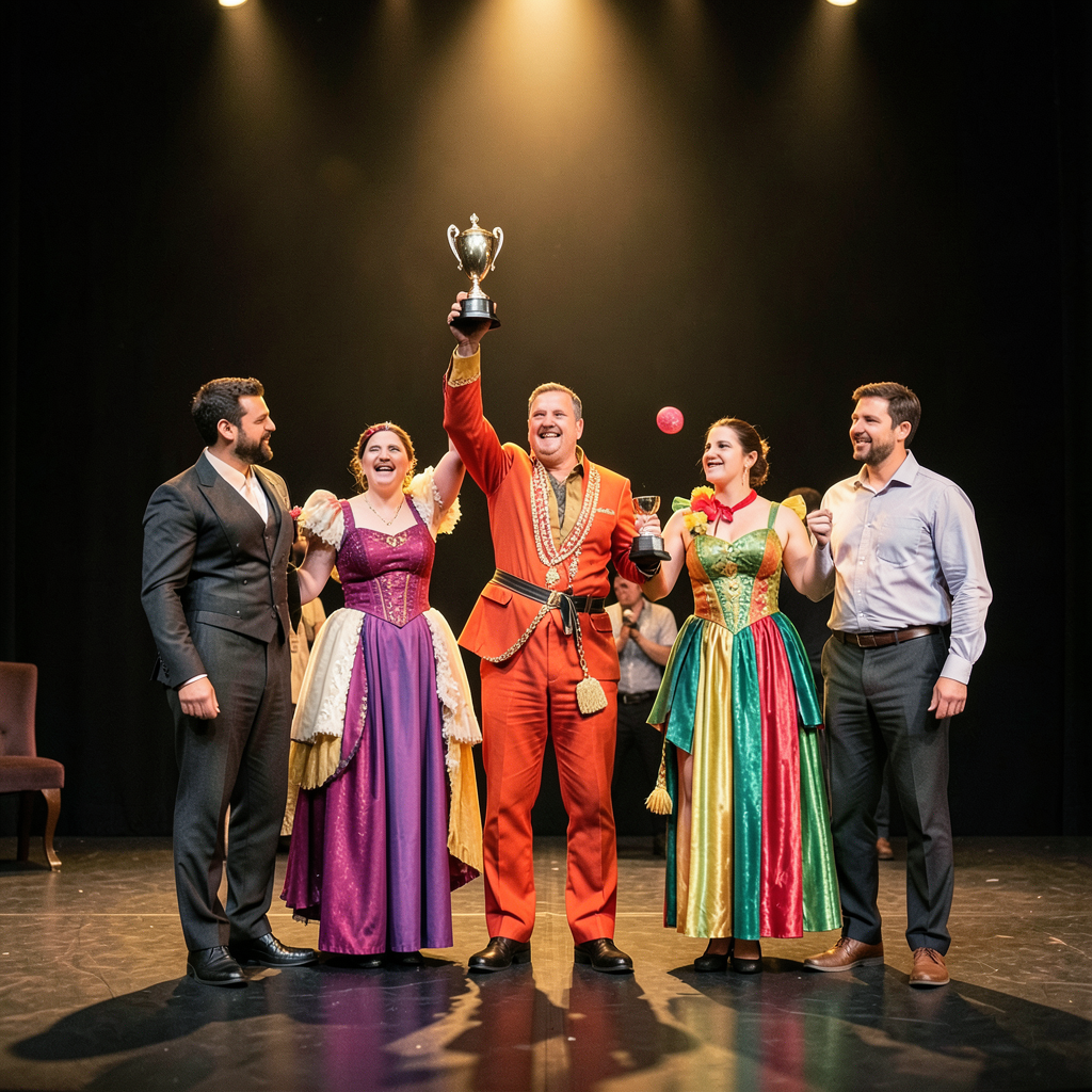 Caldicot theatre group Kre8tive Theatre wins award in 10th anniversary year